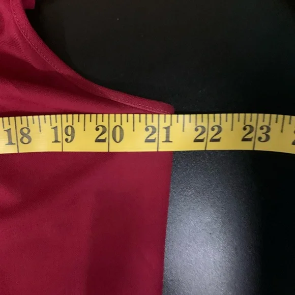 White House Black Market cold shoulder lace detail blouse - Picture 5 of 7